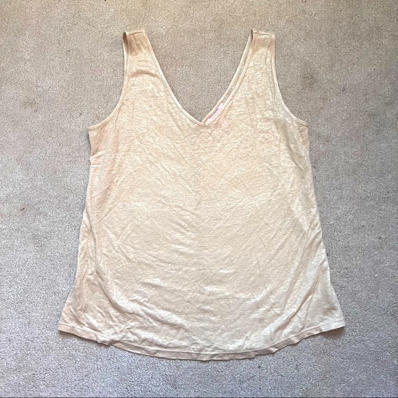 Lilly Pulitzer Gigi linen tank size M - Picture 2 of 2